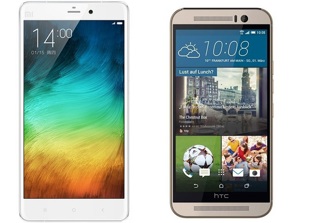 HTC One M9 vs Mi Note Specs Comparison: Features, Price Review - One M9 Has Better Specs and Design