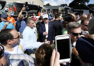 Trump's visit gives attention to the state's plight, says Louisiana church