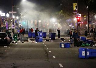Berkeley Protests Turn Violent For Second Night