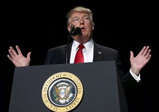 Donald Trump at National Prayer Breakfast: Travel ban is needed to ensure U.S. religious freedom