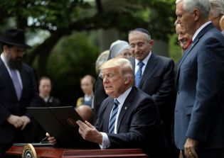 Trump's religious liberty order helped charities to provide aid to 13.7 million people in need, FRC report claims