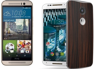 HTC One M9 vs Moto X 2014 Comparison: One M9 Better Looking and More Powerful