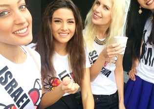 Miss Lebanon and Miss Israel Selfie Photo Sparks Controversy In Miss Universe 2015