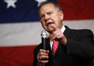 Secularist group demands IRS investigation on Alabama church over pro-Roy Moore sign