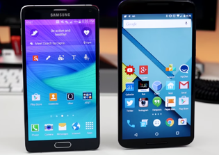 Nexus 6 vs Samsung Galaxy Note 4 Comparison: Review of Specs - Two Evenly Matched Phablets?