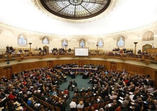 Church of England is asked to ban protesters during historic women bishops' ordinations