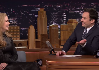 Nicole Kidman Stuns Jimmy Fallon With Confession of 'I Liked You'