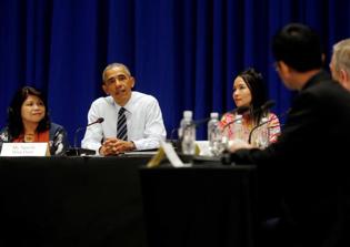 President Obama talks human rights concerns in Vietnam; activists barred