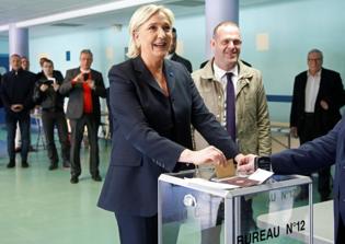 Marine Le Pen advances in French election after calling for ban of Islamic "preachers of hate"