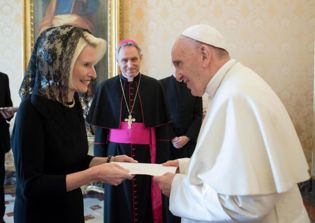 Callista Gingrich officially assumes duties as U.S. ambassador to the Holy See