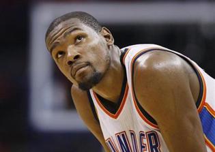 NBA Player Kevin Durant 'Removed From Basketball Activities' Due to Sore Foot