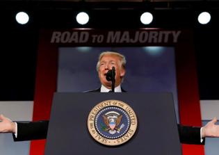 Trump vows to restore religious liberty at Christian Right conference