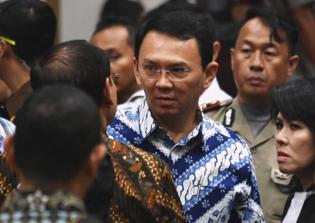 Christian governor's blasphemy conviction sparks protests in Jakarta