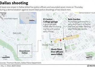 Dallas shootings news latest 2016: Suspect in police attack wanted to 'kill white people'