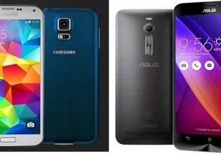 ZenFone 2 vs Samsung Galaxy S5 Review: Specs, Features and Price Comparison - Asus Phablet Bigger, Better Price