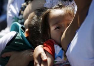 Pope Francis assures women they can breastfeed in church, just like the Virgin Mary