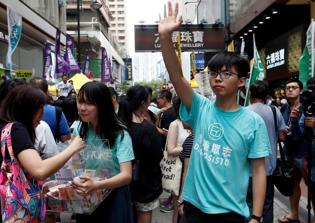 Joshua Wong's mother reminds son to 'be courageous' like his namesake from Old Testament