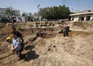 Relics of Byzantine church discovered by construction workers in Gaza