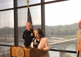 Knoxville police department takes down Bible verse from headquarters following legal threat