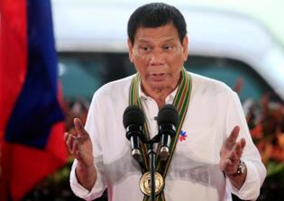 Philippine president says God threatened to crash plane if he did not stop cussing