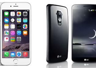 iPhone 6 vs LG G Flex Review: Specs, Price and Features Comparison - Great Design Fights New Curved Concept Phone