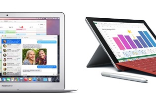 Microsoft Surface 3 vs Macbook Air 2015 Specs, Price Comparison: Microsoft Budget Laptop/Tablet Holds Its Ground