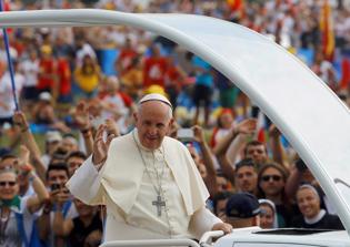 'It's not right and not true to identify Islam with violence,' Pope Francis insists