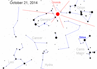 Orionid Meteor Shower October 2014 Dates Peaking Now: How to See and Watch Meteor Shower Clearly October 21-26, 2014