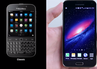 BlackBerry Classic vs Galaxy S5 Comparison: Specs And Features Review
