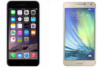 Galaxy A7 vs iPhone 6 Plus Review: Comparison of Specs and Features - Samsung Challenges Costlier Apple Device
