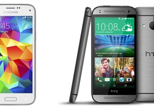 HTC One Mini 2 vs Galaxy S5 Mini Specs, Price Review: Features Comparison - Premium Metal Device Overwhelms Plastic Competitor
