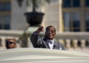 Nation of Islam leader Louis Farrakhan says Jesus will save him from death