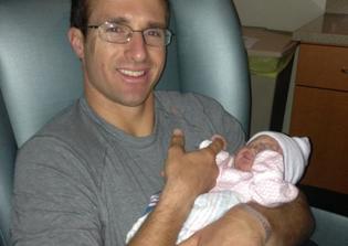 Saints QB Drew Brees Welcomes Baby Girl, Calls Her 'God's Greatest Gift'