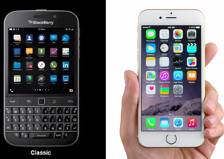 iPhone 6 vs BlackBerry Classic Comparison: Specs, Features Review - Apple and Blackberry Go Head-to-Head