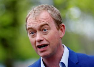 Former UK Lib Dem leader Tim Farron expresses regret for saying gay sex isn't a sin