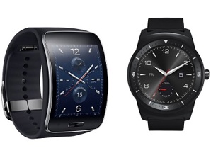 Samsung Gear S vs LG G Watch R Comparison: Specs and Price Review - Smartwatches Vying For The Top Spot