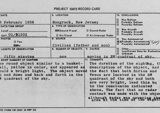 UFO Sightings Latest News 2015: U.S. Air Force Reports On Over 12,000 Investigated U.F.O. Sightings Now On Internet