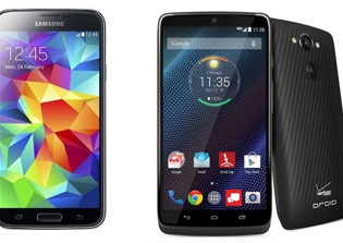 Samsung Galaxy S5 vs Motorola Droid Turbo Review: Specs, Price Comparison - Samsung Flagship Takes on Supercharged Rival