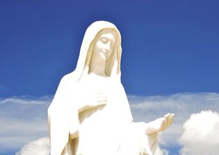 Museum no longer allows visitors to kick Virgin Mary display