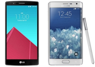 LG G4 vs Galaxy Note Edge Comparison: Two Curved Phablets Engage in Close Competition