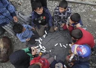 Pope Francis tells children: 'Migrants are not dangerous but in danger'