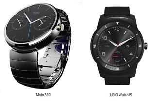 Motorola Moto 360 vs LG G Watch R Review: Specs Comparison - Two Wrist Devices Deserving Some Attention