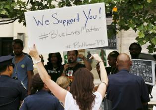 Chick-fil-A shows love, serves free drinks to 'Black Lives Matter' supporters protesting against their CEO's support for 'Blue Lives Matter'