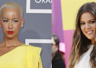 Khloe Kardashian and Amber Rose Feud Rumors: Stars Engage in Nine-Hour Word War Over Social Media