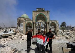 Iraqi forces declare end of ISIS caliphate after capturing historic mosque in Mosul