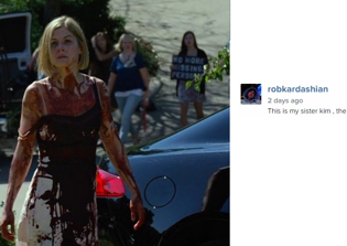 Keeping Up With the Kardashians News: 'Kim Kardashian Is the Crazy Wife From Gone Girl' Says Instagram Post By Rob