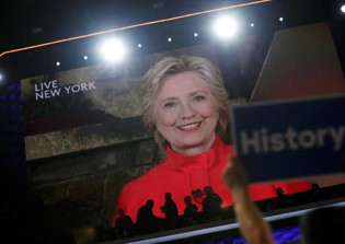 Hillary Clinton captures historic U.S. presidential nomination at Democratic Convention