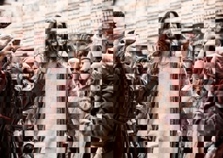 Cast and Crew for 'A.D.' Spot Unique Images In Sky While Filming