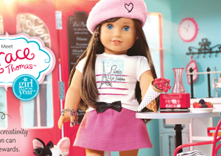 Grace Thomas is American Girl Of The Year 2015