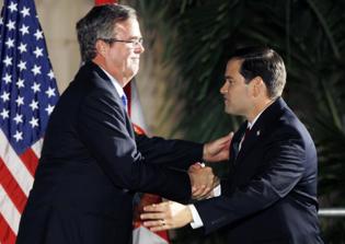 US Presidential Election 2016 News: Jeb Bush, Marco Rubio Competing for G.O.P. Presidential Nomination?